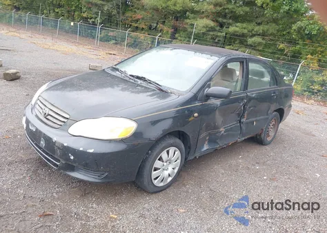 2004 Toyota Corolla Ce z USA, uszkodzony, nr VIN 2T1BR32E84C266631